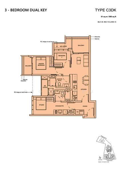 Haus On Handy, 30 Handy Road, Orchard / River Valley, 2 Bedrooms, 600 sqft, Condominium For Rent, by Jacqueline Chong, 500295652 - 2D - PropertyGuru.com.sg