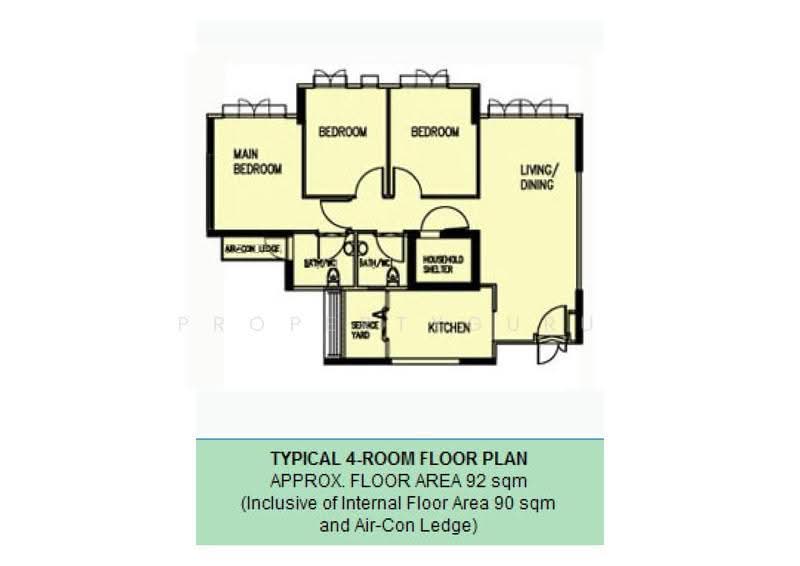 430D Fernvale Link, 430D Fernvale Link, Seletar / Yio Chu Kang, 3 Bedrooms, 990 sqft, HDB Flat For Sale, by James Yeo, 500202385 - 2D - PropertyGuru.com.sg