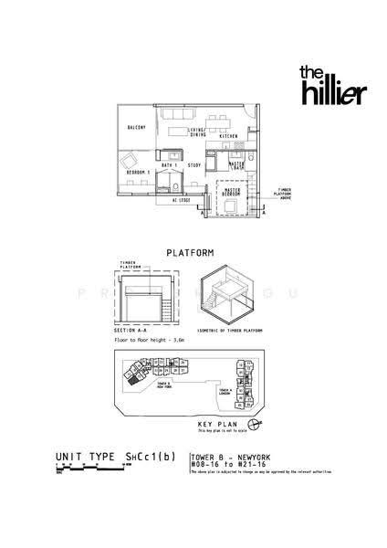 The Hillier, 6 Hillview Rise, Dairy Farm / Bukit Panjang / Choa Chu Kang, 2 Bedrooms, 840 sqft, Condominium For Sale, by Lee Poh Poh, 500282659 - 2D - PropertyGuru.com.sg