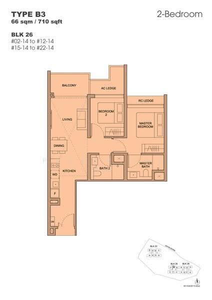 Hillock Green, 22-28 Lentor Central, Mandai / Upper Thomson, 2 Bedrooms, 710 sqft, Condominium For Rent, by Iris Lee, 500274472 - 2D - PropertyGuru.com.sg