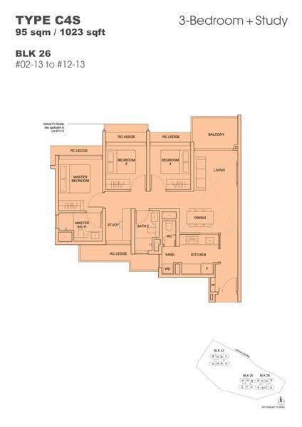 Hillock Green, 22-28 Lentor Central, Mandai / Upper Thomson, 3 Bedrooms, 1,023 sqft, Condominium For Rent, by Myron Pang Kian Hann, 500290290 - 2D - PropertyGuru.com.sg