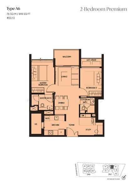 The Hillshore, 292 Pasir Panjang Rd, Buona Vista / West Coast / Clementi New Town, 2 Bedrooms, 818 sqft, Condominium For Sale, by Sylvia Chung, 500284662 - 2D - PropertyGuru.com.sg