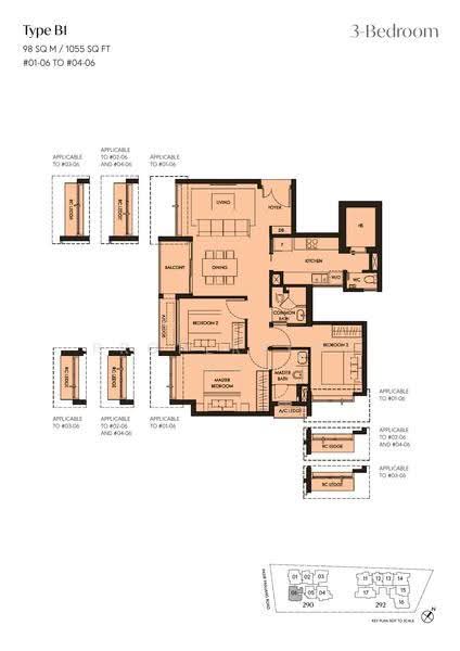 The Hillshore, 292 Pasir Panjang Rd, Buona Vista / West Coast / Clementi New Town, 3 Bedrooms, 1,055 sqft, Condominium For Sale, by Stephen Yeo, 500277701 - 2D - PropertyGuru.com.sg