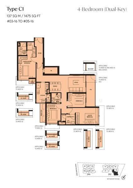 The Hillshore, 292 Pasir Panjang Rd, Buona Vista / West Coast / Clementi New Town, 4 Bedrooms, 1,475 sqft, Condominium For Sale, by Stephen Yeo, 500277699 - 2D - PropertyGuru.com.sg