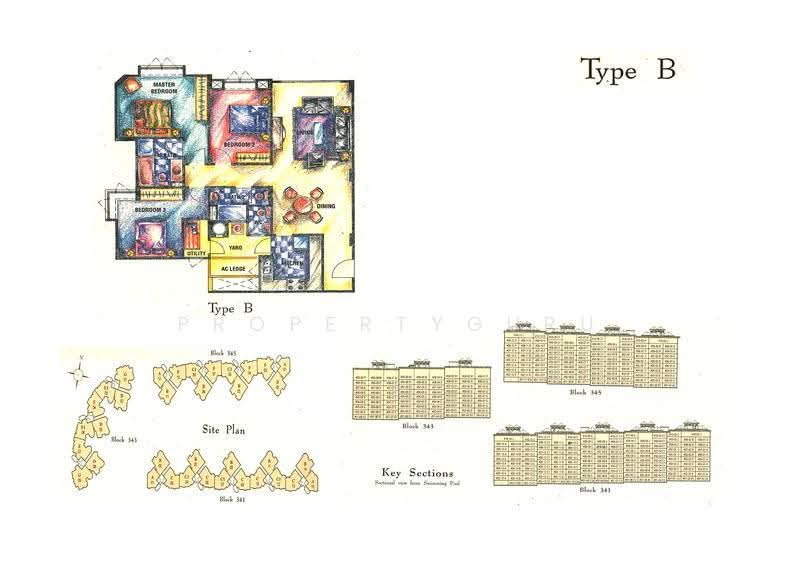 The Hillside, 341 Upper Bukit Timah Road, Clementi Park / Upper Bukit Timah, 3 Bedrooms, 1,313 sqft, Condominium For Sale, by Nicholas Fong, 500281024 - 2D - PropertyGuru.com.sg