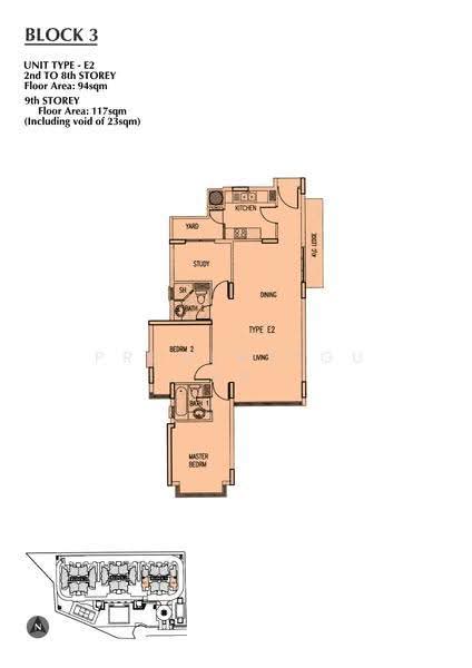 Hilltop Grove, 134 Hillview Avenue, Dairy Farm / Bukit Panjang / Choa Chu Kang, 2 Bedrooms, 1,012 sqft, Condominium For Sale, by Clauson Seah, 500293686 - 2D - PropertyGuru.com.sg