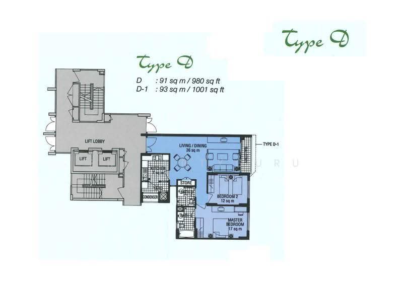 Hillview Green, 63 Hume Avenue, Clementi Park / Upper Bukit Timah, 2 Bedrooms, 980 sqft, Condominium For Rent, by Shaun Dhillon, 500280816 - 2D - PropertyGuru.com.sg