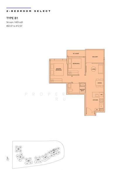 Hyll on Holland, 89 Holland Road, Tanglin / Holland / Bukit Timah, 2 Bedrooms, 603 sqft, Condominium For Sale, by Shanel Liew, 25419068 - 2D - PropertyGuru.com.sg