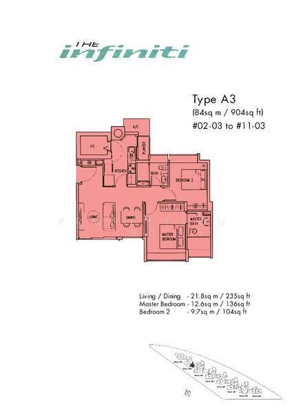 The Infiniti, 39B West Coast Park, Buona Vista / West Coast / Clementi New Town, 2 Bedrooms, 904 sqft, Condominium For Sale, by Janice Chua, 500277675 - 2D - PropertyGuru.com.sg