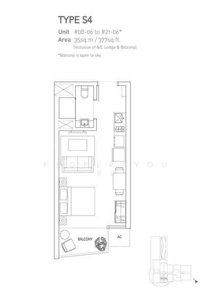 The Interweave, 21 Kim Keat Road, Balestier / Toa Payoh, Studio, 377 sqft, Condominium For Rent, by Tan Kiat Beng, 21658000 - 2D - PropertyGuru.com.sg