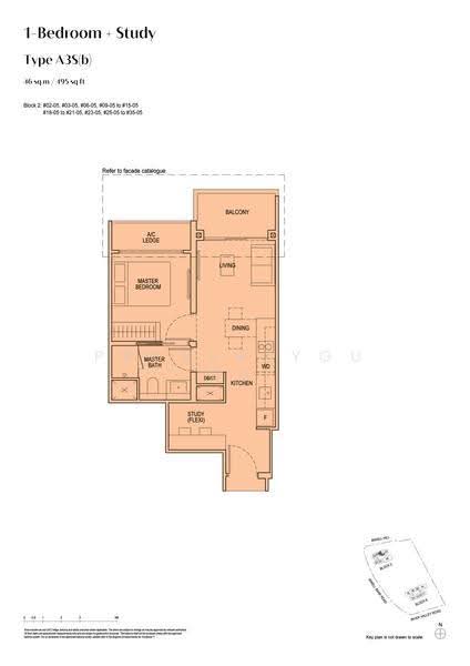 Irwell Hill Residences, 2 Irwell Hill, Orchard / River Valley, 1 Bedroom, 495 sqft, Condominium For Rent, by Aela Lim, 500296162 - 2D - PropertyGuru.com.sg