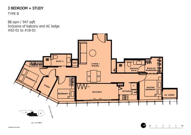 The Iveria, 2 Kim Yam Road, Orchard / River Valley, 3 Bedrooms, 947 sqft, Condominium For Rent, by Pearlyn Chionh, 500266747 - 2D - PropertyGuru.com.sg