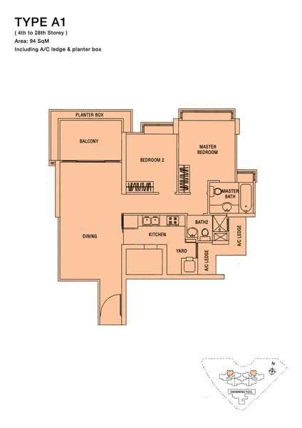 The Jade, 9 Bukit Batok Central Link, Dairy Farm / Bukit Panjang / Choa Chu Kang, 2 Bedrooms, 1,012 sqft, Condominium For Rent, by Kathlyn Ng, 500296854 - 2D - PropertyGuru.com.sg