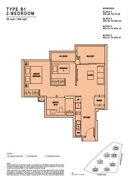 JadeScape, 6 Shunfu Road, Ang Mo Kio / Bishan / Thomson, 2 Bedrooms, 646 sqft, Condominium For Rent, by Wayne Lin, 25457386 - 2D - PropertyGuru.com.sg