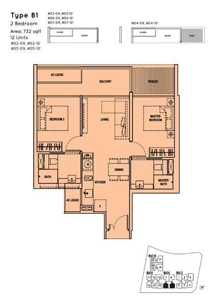 Kandis Residence, 6 Kandis Link, Sembawang / Yishun, 2 Bedrooms, 732 sqft, Condominium For Sale, by Mark Chee, 500273726 - 2D - PropertyGuru.com.sg