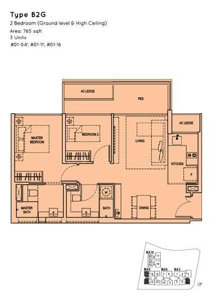 Kandis Residence, 2 Kandis Link, Sembawang / Yishun, 2 Bedrooms, 764 sqft, Condominium For Rent, by Jayden Chen, 500286165 - 2D - PropertyGuru.com.sg