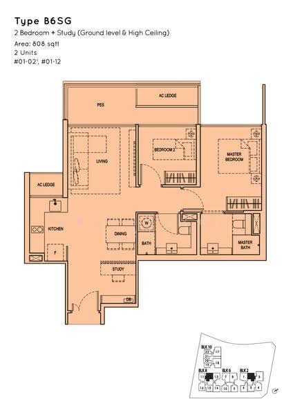 Kandis Residence, 2 Kandis Link, Sembawang / Yishun, 2 Bedrooms, 807 sqft, Condominium For Sale, by Shawn Koh, 500284317 - 2D - PropertyGuru.com.sg