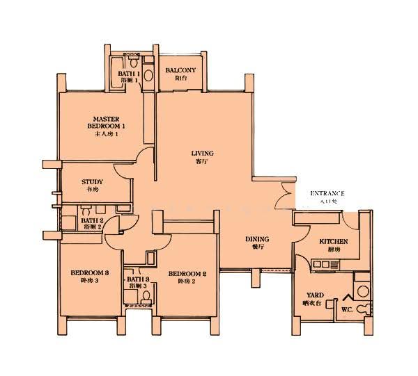 Kensington Park, 12 Kensington Park Drive, Hougang / Punggol / Sengkang, 3 Bedrooms, 1,658 sqft, Condominium For Sale, by Darryl Tan, 500269936 - 2D - PropertyGuru.com.sg