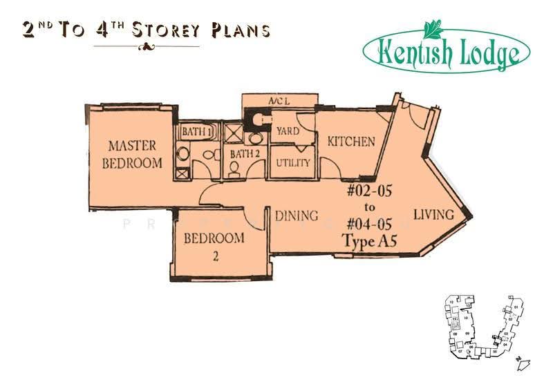 Kentish Lodge, 3 Oxford Road, Farrer Park / Serangoon Rd, 2 Bedrooms, 980 sqft, Apartment For Sale, by Chetan Shah, 19629052 - 2D - PropertyGuru.com.sg