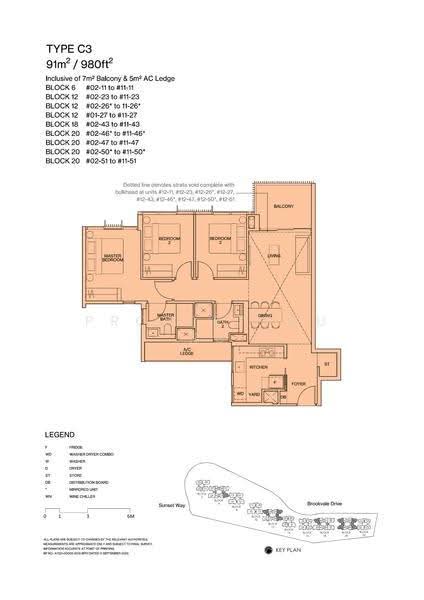 KI Residences At Brookvale, 20 Brookvale Drive, Clementi Park / Upper Bukit Timah, 3 Bedrooms, 980 sqft, Condominium For Rent, by Brenda Koh Hui Theng, 500275320 - 2D - PropertyGuru.com.sg