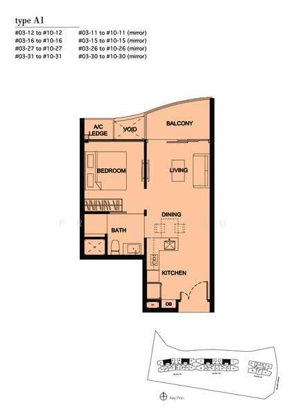 Kingsford Hillview Peak, 105 Hillview Rise, Dairy Farm / Bukit Panjang / Choa Chu Kang, 1 Bedroom, 517 sqft, Condominium For Rent, by Cheryl Alyssa Ho, 500282258 - 2D - PropertyGuru.com.sg