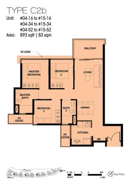 Kingsford Waterbay, 70 Upper Serangoon View, Hougang / Punggol / Sengkang, 3 Bedrooms, 893 sqft, Condominium For Sale, by EVON NG, 500229227 - 2D - PropertyGuru.com.sg