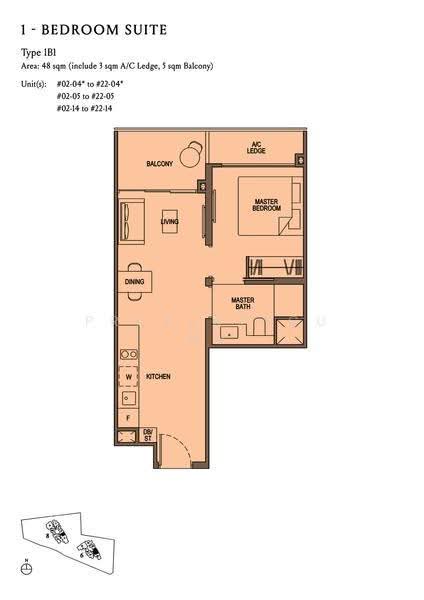Kopar At Newton, 6 Makeway Avenue, Orchard / River Valley, 1 Bedroom, 517 sqft, Condominium For Rent, by Martin Yeo, 500274087 - 2D - PropertyGuru.com.sg
