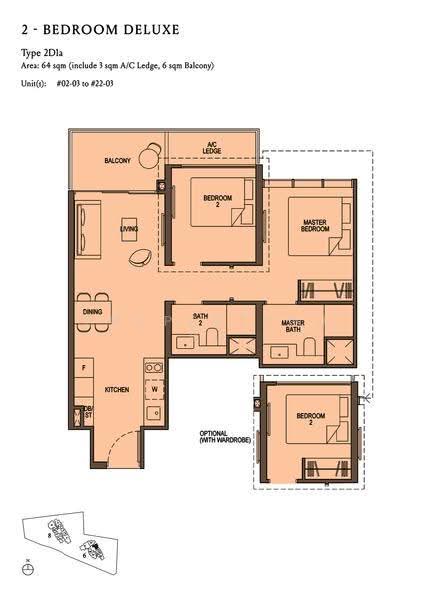 Kopar At Newton, 6 Makeway Avenue, Orchard / River Valley, 2 Bedrooms, 689 sqft, Condominium For Sale, by Linda Yang, 500026569 - 2D - PropertyGuru.com.sg
