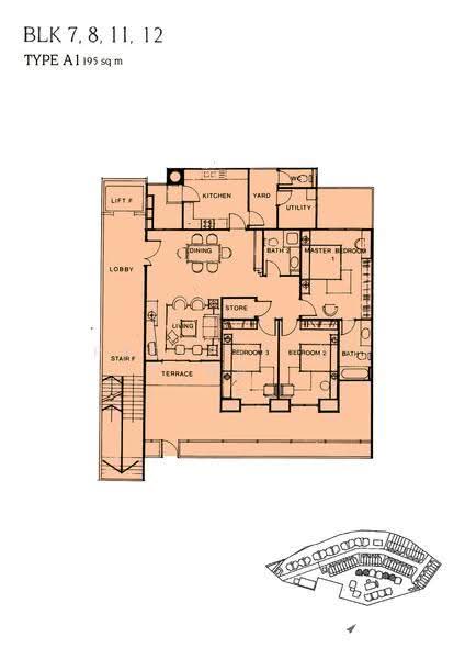 La Suisse I, 58 Swiss View, Newton / Novena, 3 Bedrooms, 2,099 sqft, Condominium For Sale, by Alexis Quek, 500273740 - 2D - PropertyGuru.com.sg