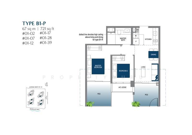 Lake Grande, 2 Jurong Lake Link, Boon Lay / Jurong / Tuas, 2 Bedrooms, 721 sqft, Condominium For Rent, by Christina Oh, 500275202 - 2D - PropertyGuru.com.sg