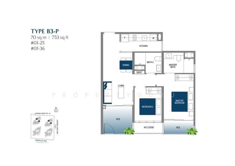 Lake Grande, 8 Jurong Lake Link, Boon Lay / Jurong / Tuas, 2 Bedrooms, 753 sqft, Condominium For Rent, by Jayson Chan, 500289853 - 2D - PropertyGuru.com.sg