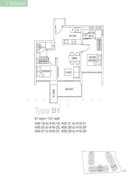 The Lakefront Residences, 46 Lakeside Drive, Boon Lay / Jurong / Tuas, 2 Bedrooms, 721 sqft, Condominium For Sale, by Hannah Zhong Hanmei, 500278487 - 2D - PropertyGuru.com.sg