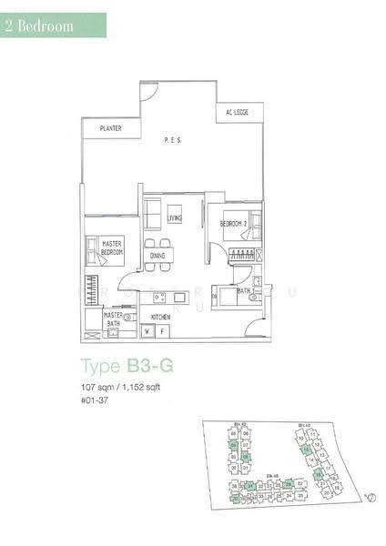 The Lakefront Residences, 48 Lakeside Drive, Boon Lay / Jurong / Tuas, 2 Bedrooms, 1,152 sqft, Condominium For Rent, by Stewart Ang, 23964242 - 2D - PropertyGuru.com.sg