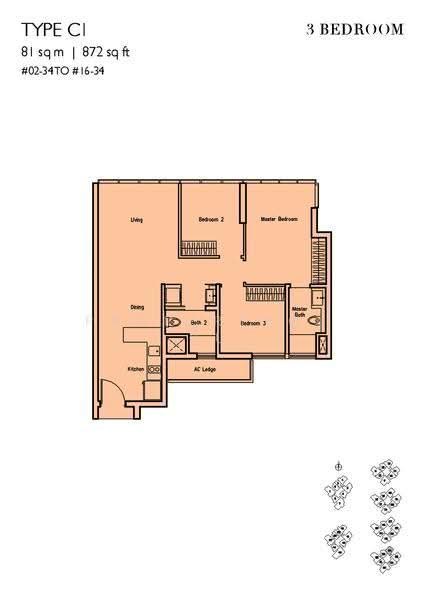 Lakeville, 1 Jurong Lake Link, Boon Lay / Jurong / Tuas, 3 Bedrooms, 872 sqft, Condominium For Rent, by Adeline Qiu, 20605961 - 2D - PropertyGuru.com.sg