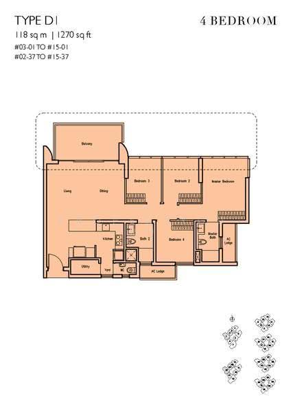 Lakeville, 1 Jurong Lake Link, Boon Lay / Jurong / Tuas, 4 Bedrooms, 1,270 sqft, Condominium For Sale, by Zulkifli Rasheed, 500280787 - 2D - PropertyGuru.com.sg