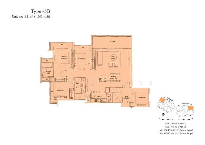 The Laurels @ Cairnhill Road, 38 Cairnhill Road, Orchard / River Valley, 3 Bedrooms, 1,302 sqft, Condominium For Rent, by Joan Navenza Wiguna, 500277480 - 2D - PropertyGuru.com.sg