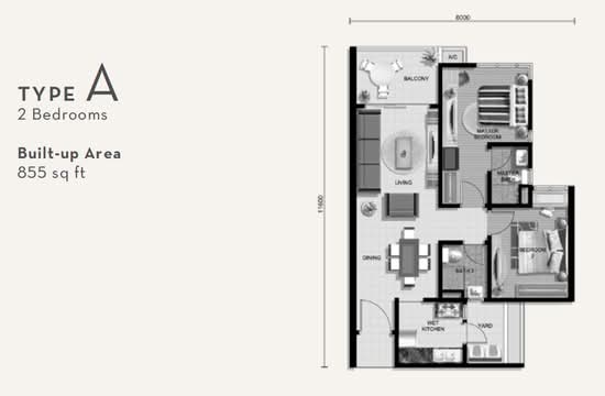 The Vyne - Floor Plan - iProperty.com.my