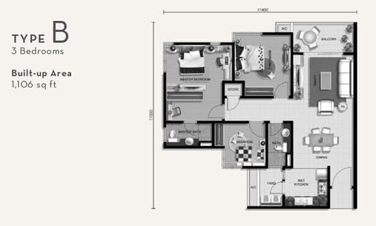 The Vyne - Floor Plan - iProperty.com.my