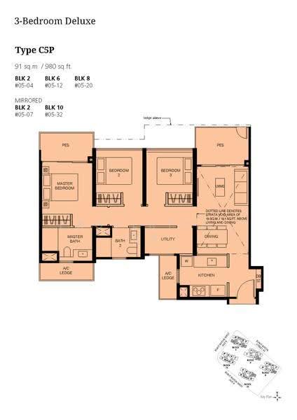 Le Quest, 10 Bukit Batok Street 41, Dairy Farm / Bukit Panjang / Choa Chu Kang, 3 Bedrooms, 980 sqft, Condominium For Sale, by JAY PECK, 60116337 - 2D - PropertyGuru.com.sg