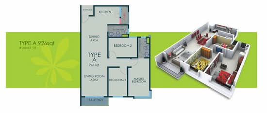 Alam Idaman - Floor Plan - iProperty.com.my