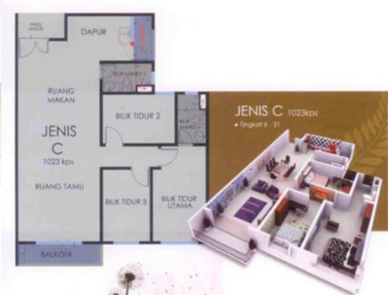Alam Idaman - Floor Plan - iProperty.com.my