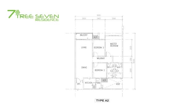 7 Tree Seven Residence - Floor Plan - iProperty.com.my