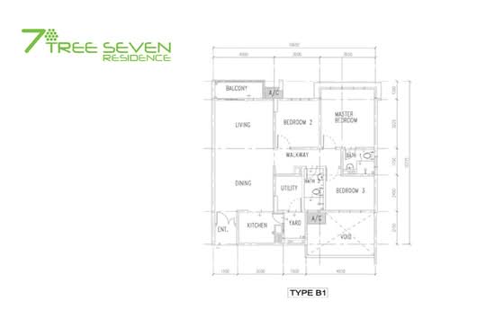 7 Tree Seven Residence - Floor Plan - iProperty.com.my