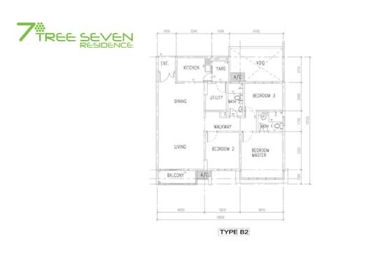 7 Tree Seven Residence - Floor Plan - iProperty.com.my