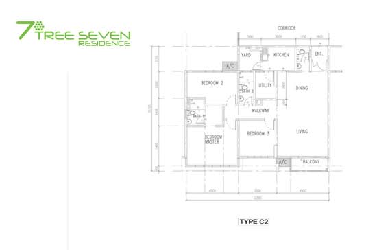7 Tree Seven Residence - Floor Plan - iProperty.com.my