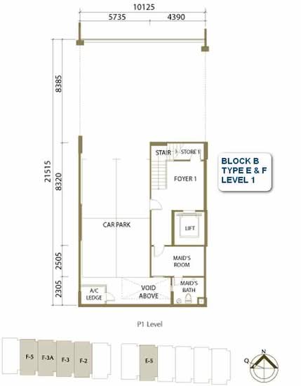 One Menerung - Floor Plan - iProperty.com.my