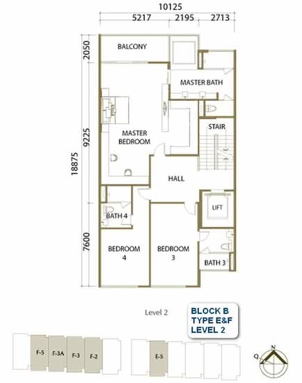 One Menerung - Floor Plan - iProperty.com.my