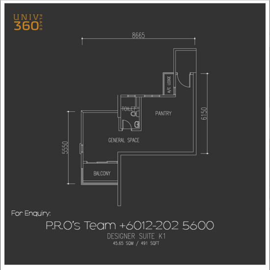 Univ 360 Place - Floor Plan - iProperty.com.my