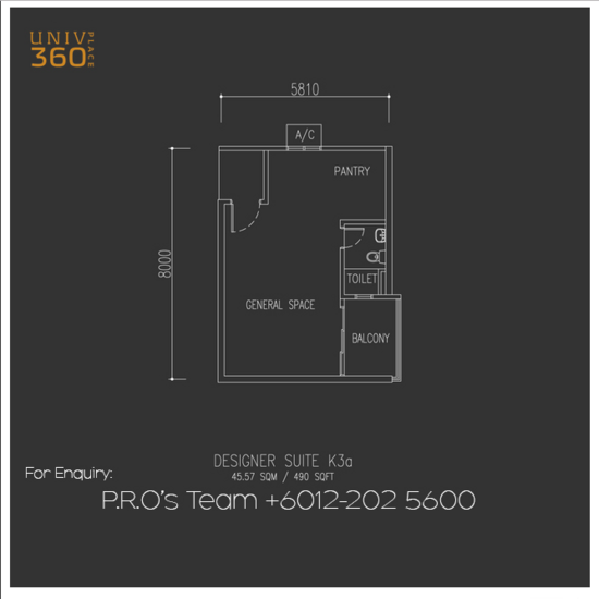 Univ 360 Place - Floor Plan - iProperty.com.my