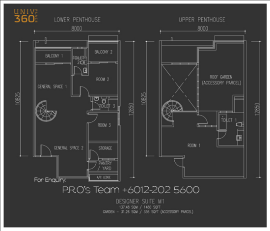 Univ 360 Place - Floor Plan - iProperty.com.my